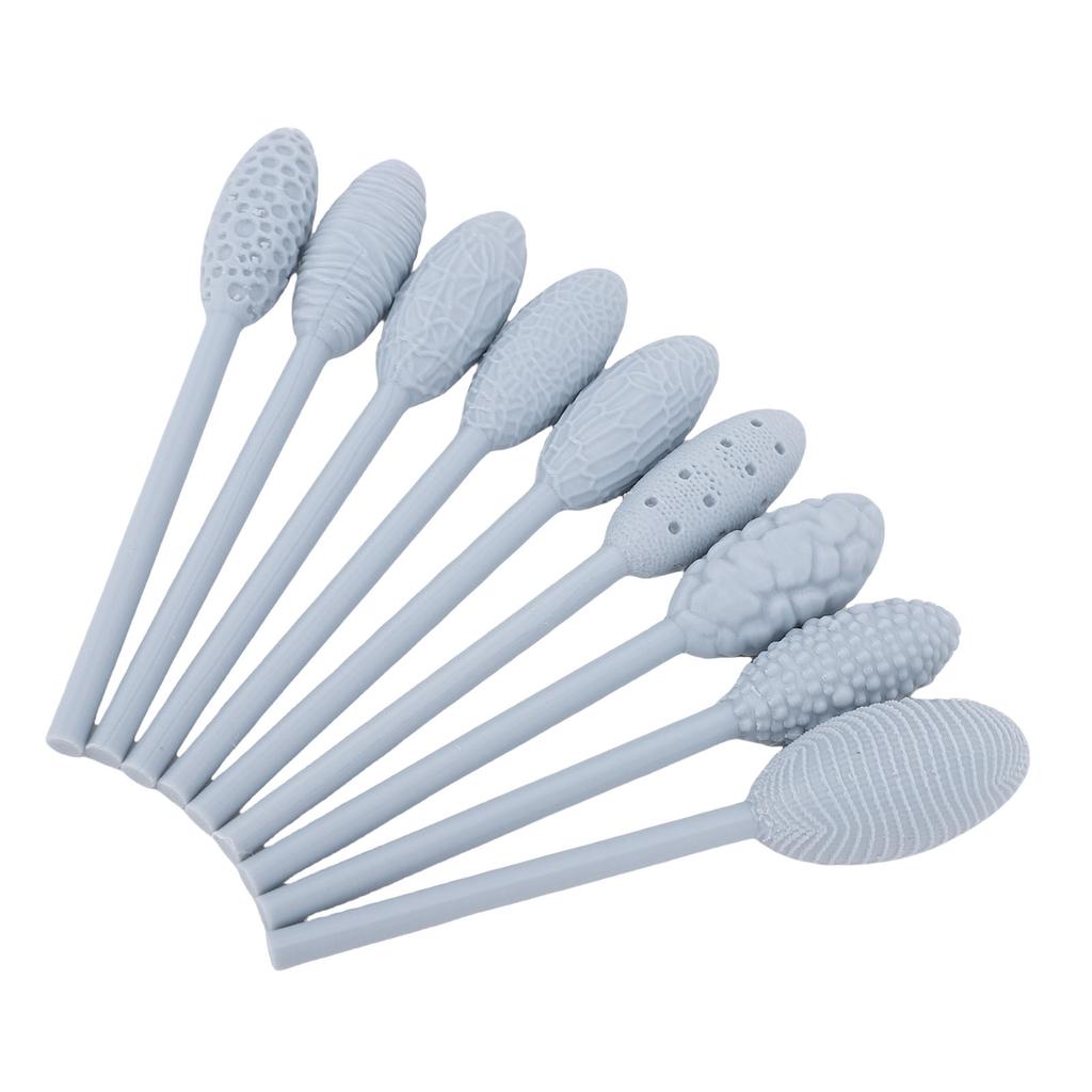 Clay Art Texture Tool Set Ergonomic Design Multifunctional Pottery Sculpting Texture Tool Set for Handcraft