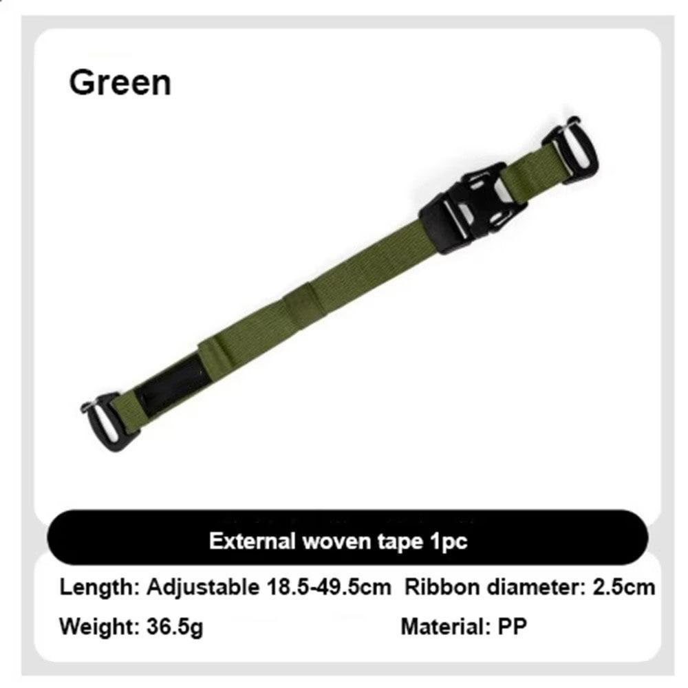 18.5~49.5cm Outdoor Equipment Straps 6 Colors Quickly Release Strap Backpacking Straps  Binding