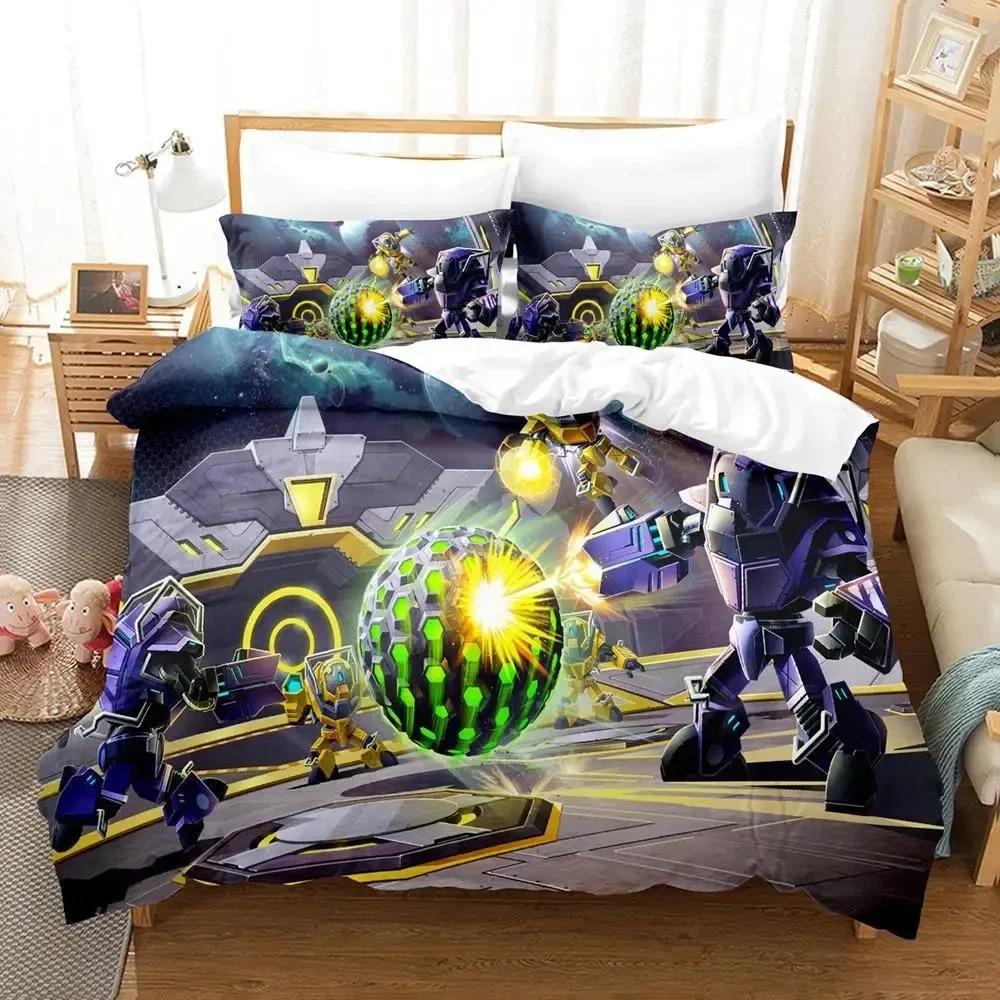 Metroid Prime Corruption Bedding Set Boys Girls Twin Queen Size Duvet Cover Pillowcase Bed Kids Adult Fashion Home Textile