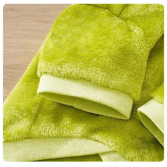 Cute Dinosaur Apparel Pets Products Costume Dogs Clothing Flannel Warm Soft Comfortable Hoodies Small Puppy Medium Winter Autumn