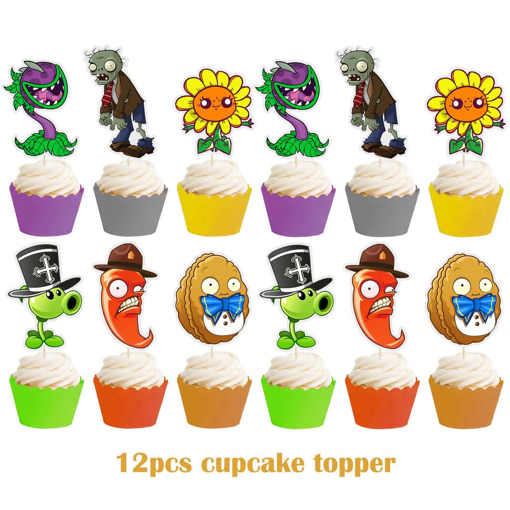 Vibrant Plants Vs. Zombies Theme Birthday Party Supplies For Kids Unforgettable Decorations