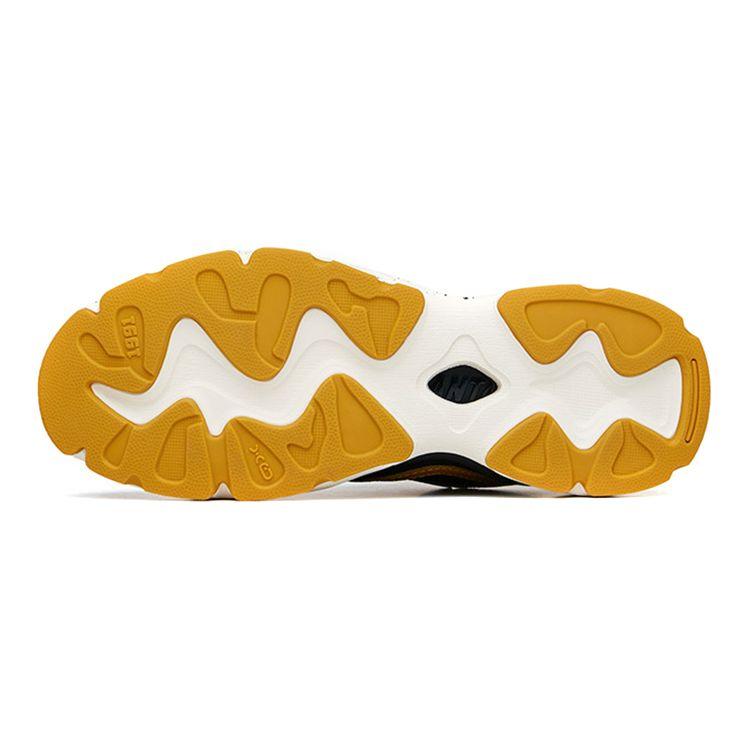 Anta Comfortable Versatile Non-Slip Shock Absorbing Wear-Resistant Kids Casual Shoes Kids Casual Shoes Black White Yellow 312228808-4