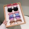 25 Irregular Sweet Bow Cat Frameless Sunglasses Princess Style Fashion Children's Fun Baby Sunglasses