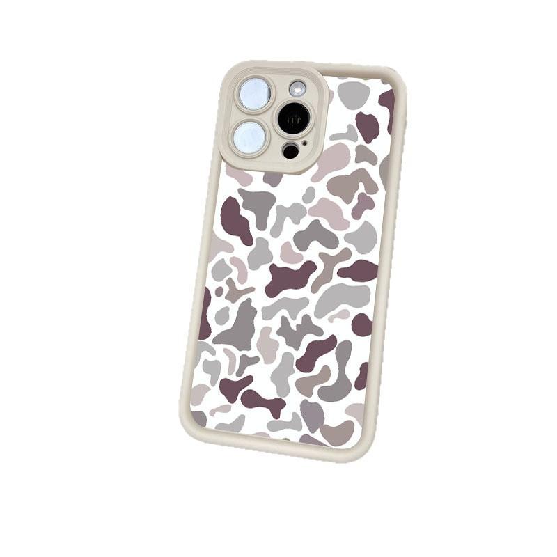 Retro leopard print applies to Apple 17promax mobile phone case iPhone16/15 emery 14/13 protective case 11