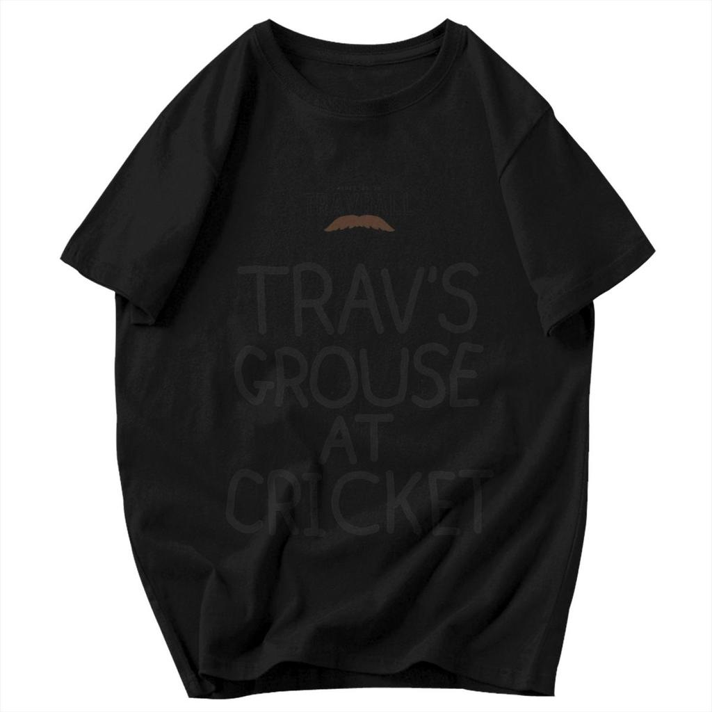 Men T Shirt Travball Travis Head Funny Summer Y2K Graphic Crewneck Unisex Clothes T Shirts