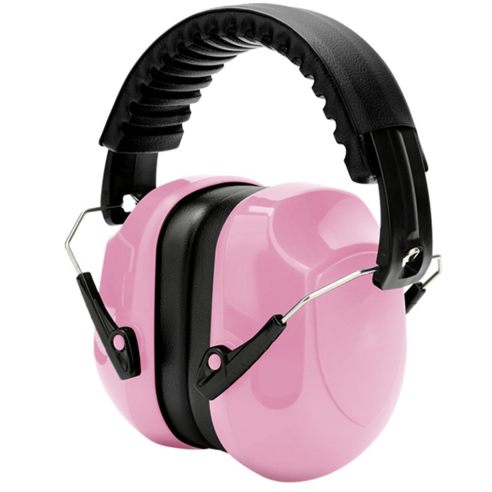 SNR-34dB Anti-Noise Earmuffs Foldable Ear Defenders Adjustable Head Earmuffs  Student Children