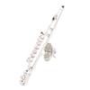 Flötenförmige Musikinstrument Broschen Pin Zubehör für Geschenksammlung(Gold)