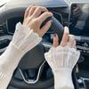 False Lace Cuffs Sweater Decorative Wristband False Flared Sleeves Detachable