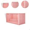 Action Figure Display Case Cabinet Showcase Doll Storage Box for Office Dresser Bedside Table