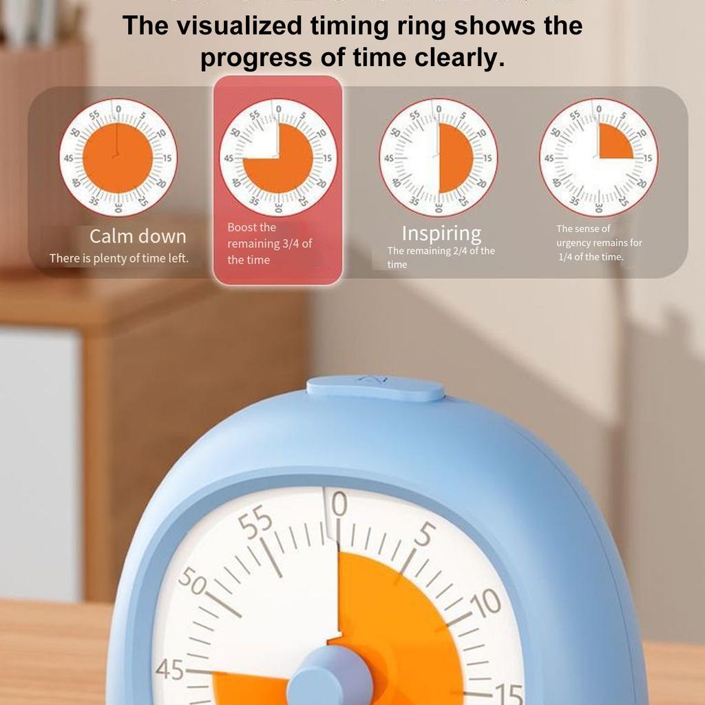 Portable 60 Minutes Digital Timer With Easy Button Operations Ideal For Cooking And Fitness