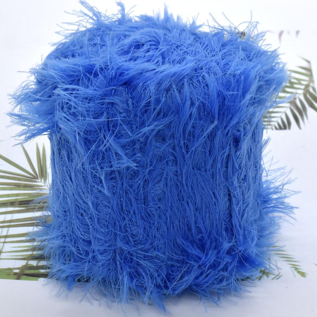 6 Stück 300g/10.56oz Nerz Samtgarn Ultraweiches Plüschgarn zum Stricken & Häkeln Luxus DIY Garn für Decken Schals Flauschiges Bastelgarn Setcx