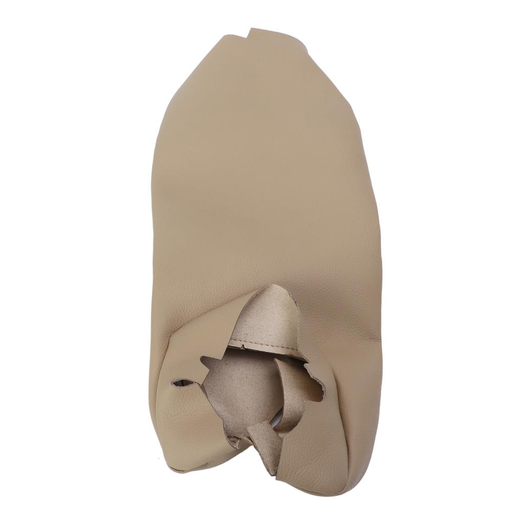 Synthetic Leather Center Console Lid Armrest Seat Box Cover Protector Replacement for Acura TL 2009‑2012 Beige
