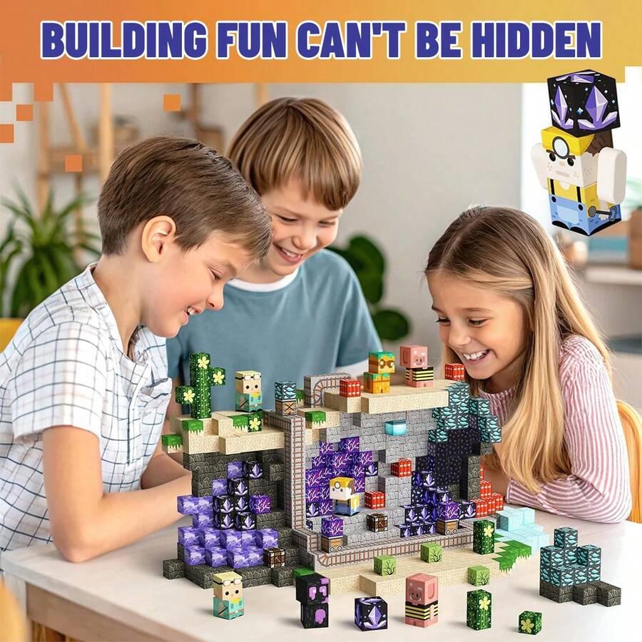High-Quality Magnetic High-Quality Building High-Quality Block Construction pieces High-Quality Toy High-Quality Mine High-Quality Stacking