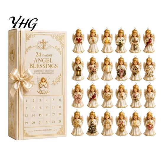 Birthday Gift for Students 2026 Nutcracker Advent Calendar, 24-Day Acrylic Ornament Set with Classic Interactive Game Friends Soldier