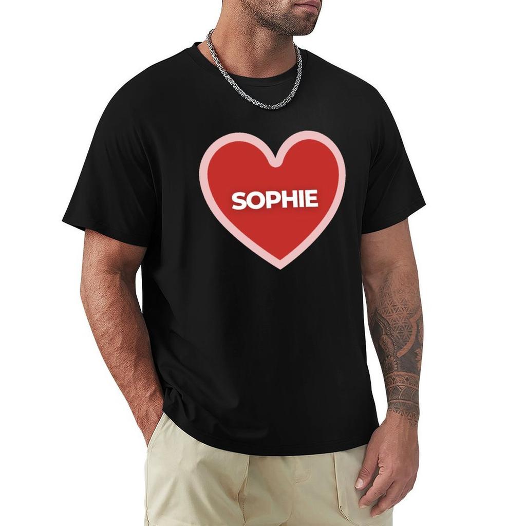 Ich liebe Sophie T-Shirt Anime billige Sachen Sommerkleidung Hemden Herren