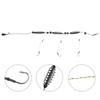 Artificial Bait Cage Set Feeder Fishing Tackle Tied