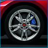 For Mitsubishi Lancer 7 8 I200 Pajero Montero Sport Outlander ASX Mirage Eclipse4Pcs 60MM Car Wheel Center Hub Cap Car Accessories