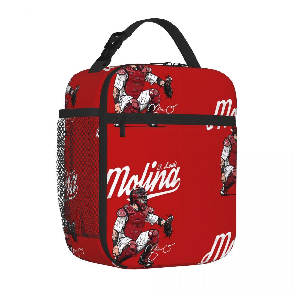 Bestselling Yadier Molina All Season Insulated Food Bag Overnight Trip Small Lunch Bag One Size