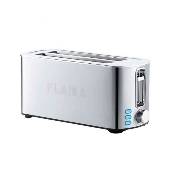 Grille-pain - FLAMA - 969FL - 1400W - Gris - 2 Tranches