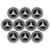 14mm Car Key Emblem Stickers Auto Control Key Logo For Mercedes Benz W204 W212 W176 GLC CLA GLA E C G M R S Class AMG Car Accessories