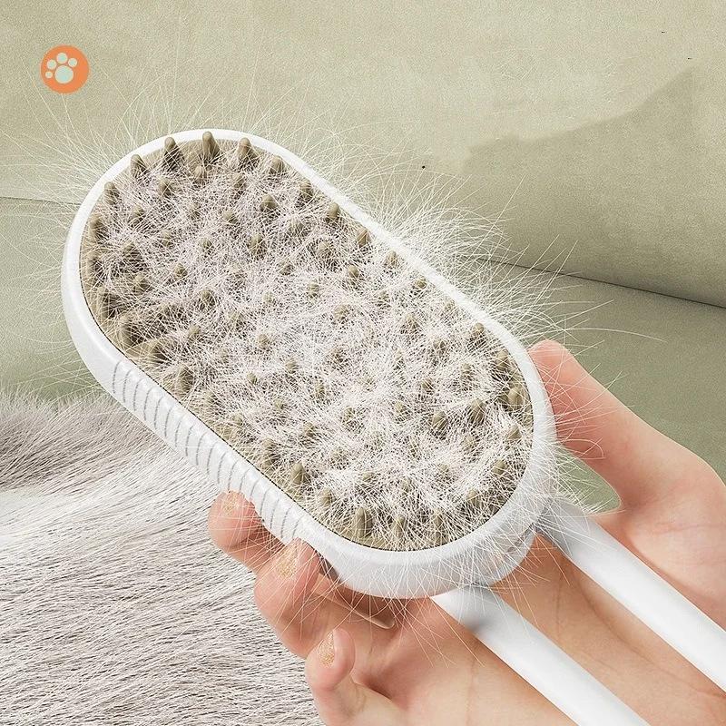Electric Pet Spray Comb Pet Undercoat Hair Removal Slicker Brush Massage Comb Dog Cat Grooming Tool Cleaning Supplies Acessorios