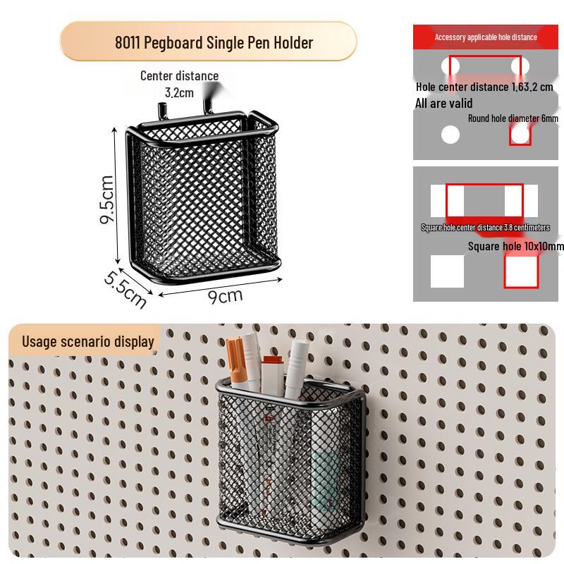 Stainless Steel Pegboard Hooks for Supermarket Shelves and Perforated Walls