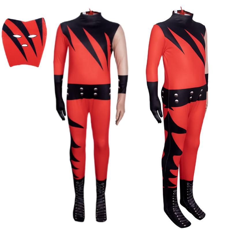 High-quality Milk Silk Material Mangguo Children's Wrestling Bodysuit Cosplay Costume