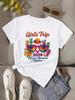 Tropical Trip T-Shirt for Women, Designed for Creating Memories Together. This Short-Sleeve Crew Nec