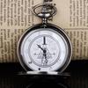 Cartoon Creepy Town Triangle One-Eyed Devil Necklace Quartz Pocket Watch