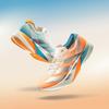 Adizero Adios Pro 4 Marathon Laufschuhe Unisex Blau Orange