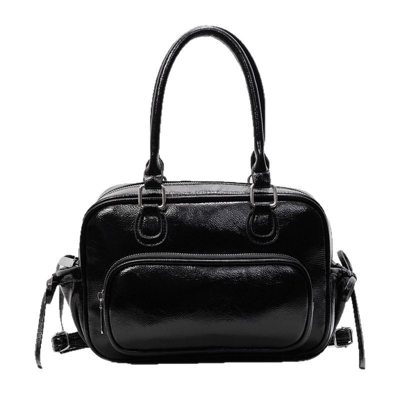 Niche Design Backpack Women's 2025 New Fashion Simple Small Square Bag Foreign Style Casual Versatile Shoulder Messenger Bag