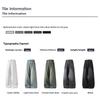 Washed distressed straight loose-fit men's jeans, new four-season vintage silhouette, trendy casual long pants