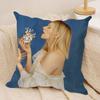 Singer A-Aurora Cushion Cover Soft Plush Double-Sided Printed Sofa Pillow Cushion Cover | Cozy All-Season Durable Decor Gift
