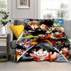 Super Saiyan Blue Goku Blanket Home Decor Soft And Comfortable Gift Machine Washable Sheet