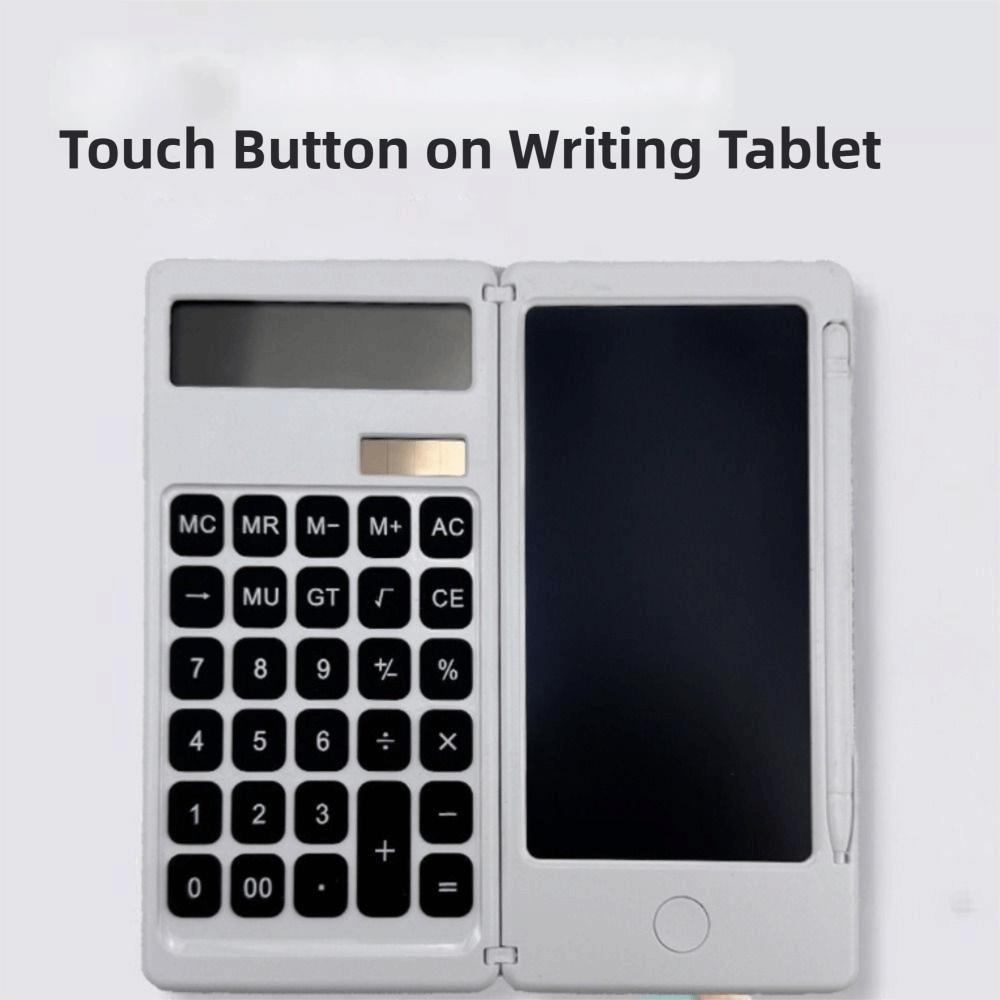 Foldable Writing Pad Calculator Large Buttons Math Calculator Portable Desktop Calculator  Formal