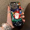Christmas Application Apple 14P Mobile Phone Case New iPhone16Pro Hard Case 15max Anti-drop 12/11 Colored Silver 13