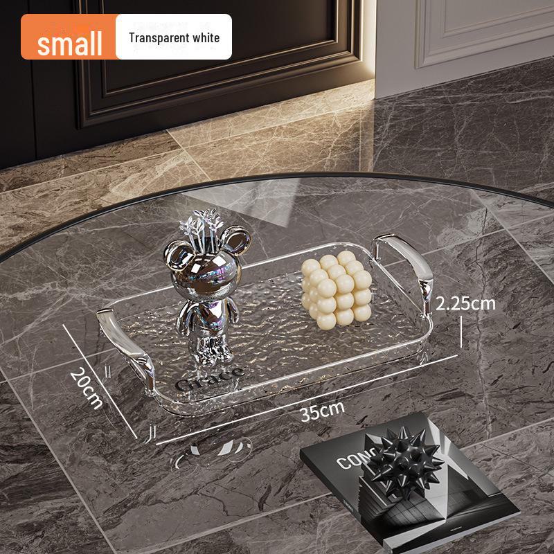 Luxury Rectangular Tray - High-End Fashion for Tea Cups & Desserts