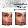 4 Sheets Gold Sparkle Freckles Face Tattoo Face Makeup Glitter Freckles Patches