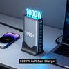 Горячий 1000 Вт / 950 Вт GaN Быстрое зарядное устройство USB-C PD3.1 Настольная станция быстрой зарядки Адаптеры для iPhone 17 Samsung MacBook Дропшиппинг