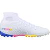 Li Ning Bequem Vielseitig TF (Gummistollen) Synthetisches Leder Stoßdämpfende Fußballschuhe Herren Fußballschuhe Blau Weiß Mehrfarbig YSTU021-2