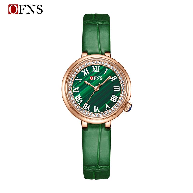 Sanda Women's Diamond-Studded Quartz Watch: Fashionable, Light Luxury, Versatile Steel Band 