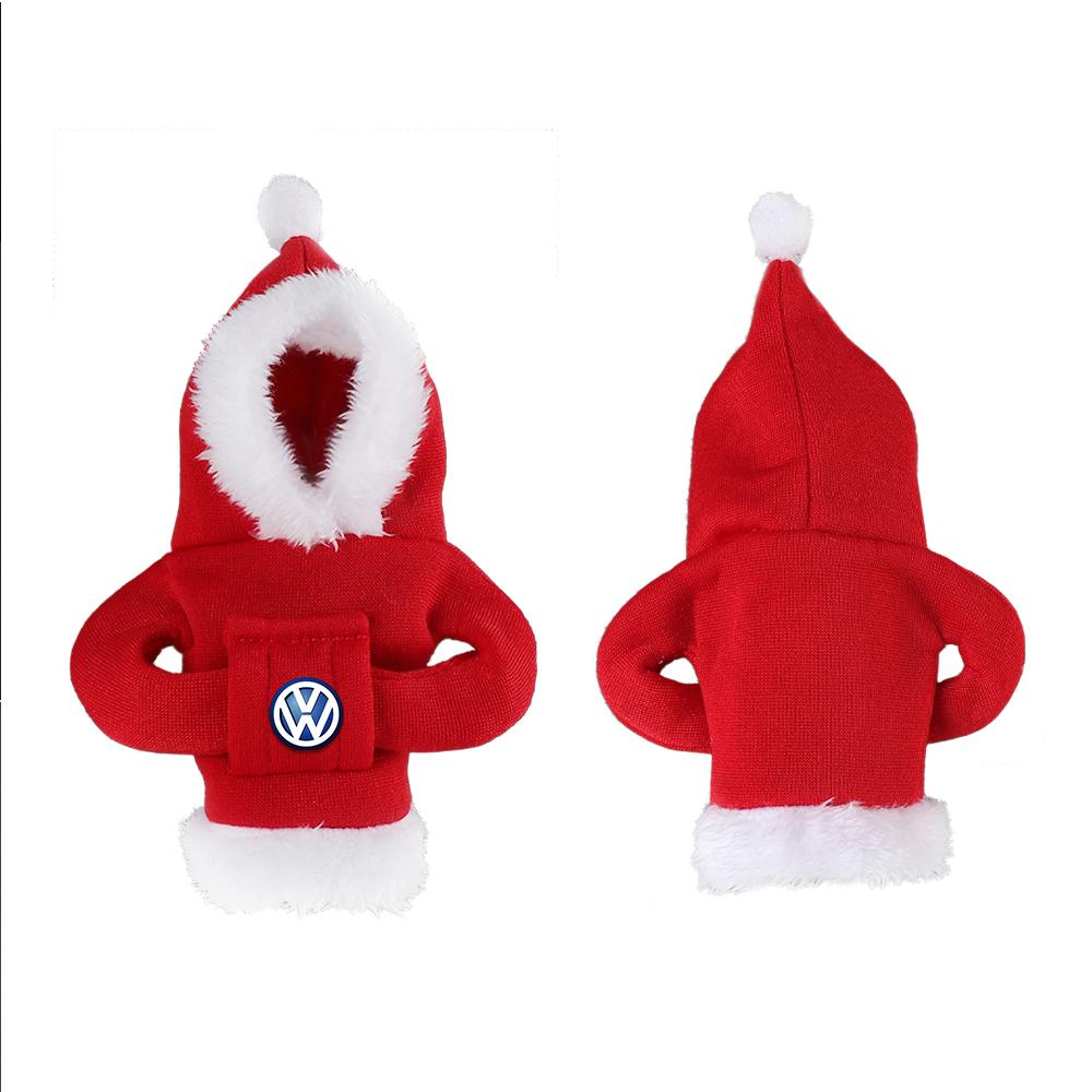 T27Car Hoodie Change Speed Lever Sweatshirt Handle Gear Shift Knob Cover For Volkswagen GTI Golf Polo Tiguan Passat Touareg Magotan