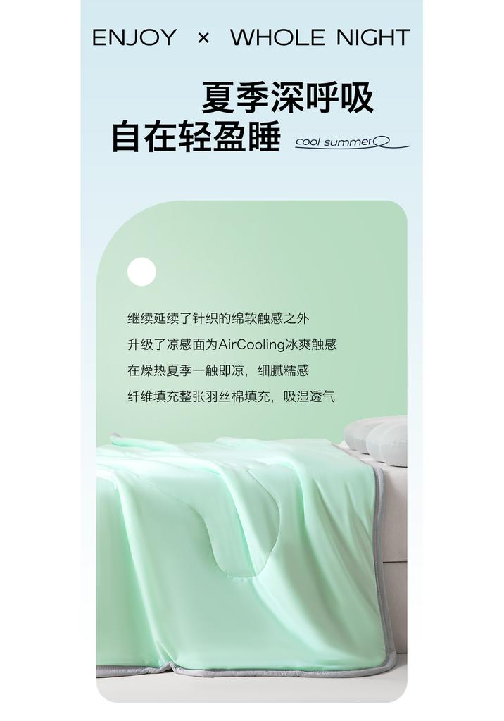 Lianggan Silk Double-sided Summer Cool Quilt
