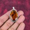 Honey Topaz Pendant, 925 Solid Sterling Silver Pendant, Handmade Gemstone Jewelry, Gifts For Wife Brand New Pendant