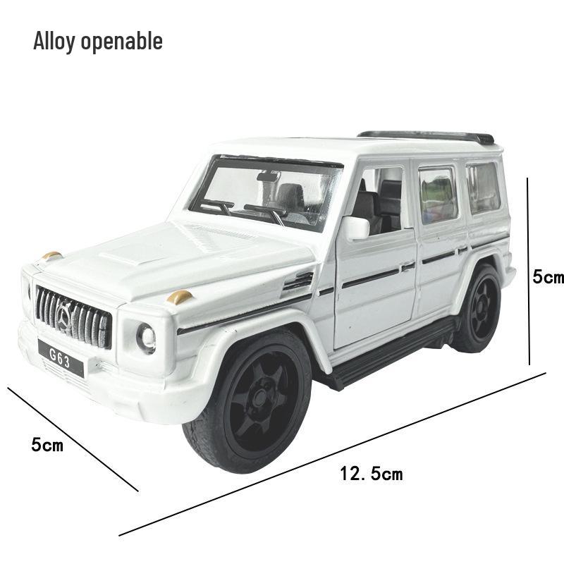 Mercedes Black Alloy Sports Car Off-Road Cake Topper for Birthdays