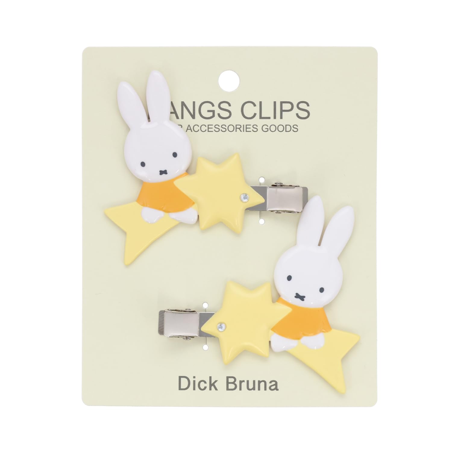 Shobido Miffy Hair Accessory Bangs Clip MF34958 miffy Dick Bruna - Star