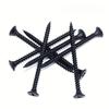 500g M3.5 Black Cross Flat Head Sheet Metal Screws Drill Wood Carbon Steel Screws Suitable For Wood Furniture Maintenance