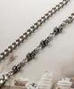 SHOVEOFF Svc-539 Handmade Cross Mix Fashion Pants Chain