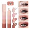 Eyeshadow Dragon Ranee Lazy Shadow Pencil Smudge-proof Highlighter Silk Pearlescent Waterproof 4 Colors Set, 19453-01