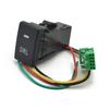 Car LED Spotlight Radar Fuel tank Rearview Steering Wheel Heating Button Switch with Wire for ISUZU MU-X D-MAX SPARK CROSS